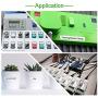 Labelife Compatible Label Tape Replacement for Brother TZe231 Ptouch Tape TZe Label Tape 12mm 0.47 Inch Laminated White Label Maker Tape TZe-231 for P-Touch PTH110 PT-D200 PTD600, 26.2 Feet, 6-Pack