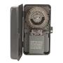NSI 8000 Series Many Daily ON/Off Operations Per Day Duty Cycle 24 Hour Time Switch, Metal Indoor NEMA 1, 480/120 Trans. Input Supply, SPDT Output Contact (8001U)