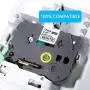 IKONG Compatible Label Tape Replacement for Brother P-Touch TZe Label Tape 12mm 0.47 Inch Laminated TZe-231 TZe931 TZe431 TZe531 TZe631 TZe731 for Ptouch PT-D210 PT-H110 PT-D400 Label Maker, 6-Pack IKONG Compatible Label Tape Replacement for Brother P-Touch TZe Label Tape 12mm 0.47 Inch Laminated TZe-231 TZe931 TZe431 TZe531 TZe631 TZe731 for Ptouch PT-D210 PT-H110 PT-D400 Label Maker, 6-Pack