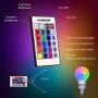KOBRA LED Bulb Color Changing Light Bulb with Remote Control 16 Different Color Choices Smooth, Flash or Strobe Mode- Premium Quality & Energy Saving Retro LED Lamp