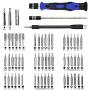 XOOL 80 in 1 Precision Screwdriver Set with Magnetic Driver Kit Professional Electronics Repair Tool Kit for Computer, PC, Mac-Book, Laptop, Tablet, iPhone, Xbox, Game Console