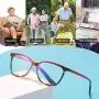 ZENOTTIC Anti Blue Light Glasses Blue Light Blocking Reading Glasses Stylish Leopard Glasses Anti Eyestrain for Women