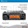 Midland 40 Watt GMRS MicroMobile Two-Way Radio - Long Range Walkie Talkie, 8 Repeater Channels, 142 Privacy Codes