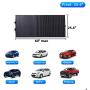 Retractable Windshield Sun Shade for Car, Large Sun Visor Protector Blocks 99% UV Rays to Keep Your Vehicle Cool, Auto Sunshade Fits Front Window of Various Models with Suction Cups