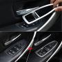 Eiseng 5pcs Window Lift Button Cover Trim for BMW 3 Series F30 320i 328i 330i 335i 2016 2017 2018 F34 3GT Gran Turismo (ABS Chrome)