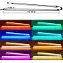 NEON RGB LED Strip for PC, RGB LED Strip for 12V 4-Pin RGB LED headers, Compatible with ASUS Aura RGB, MSI Mystic Light, ASROCK Aura RGB Motherboard, Come with 12pcs Strong Magnetic Brackets
