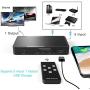 HDMI 2.0 Switch 5x1 ENKLEN Premium Quality 4K x 2K/ 60Hz HDMI Switcher with IR Remote, Support UHD CEC HDR,HDMI 2.0, HDCP 2.2,Full HD/3D,1080P,DTS/Dolby (5 In1 Out)