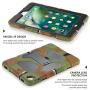 New iPad 9.7 2018 / 2017 Case, KIDSPR Lightweight Shockproof Rugged Cover with Stand Protective Full Body Rugged for Kids for New iPad 9.7 inch 2018/2017 (6th Gen, 5th Gen) (Army/Black)