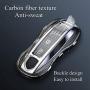 Red TPU car Key case for Porsche 2020 2021 Porsche Panamera Cayenne Macan 918 fit Keyless Entry Remote Key Cover Shell Bag