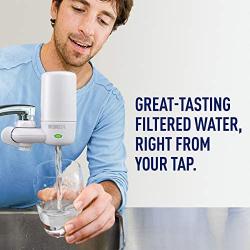 Brita Basic Faucet Water Filter System, White, 1 Count