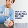 Brita Basic Faucet Water Filter System, White, 1 Count