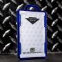 ID Stronghold - RFID Blocking Secure Badge Holder - Duolite 2 Card ID Holder - Poly Carbonate - Heavy Duty Hard Plastic ID Badge Holder - USA Molded and Assembled - FIPS 201 Approved - Blue