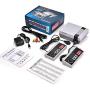 Heithen Classic Mini NES Retro Console, AV Output Game Console Built-in 620 Games with 2 Classic Controllers (Gray)