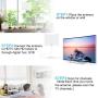 TV Antenna - Amplified HD Digital Indoor TV Antenna Long 230 Miles Range HDTV Antenna - 17ft Coax Cable Amplifier Antenna for 1080P 4K HD Local Channels - Support All Television