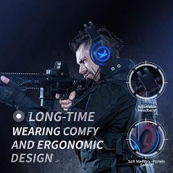 VANKYO Gaming Headset CM7000 with Authentic 7.1 Surround Sound Stereo PS4 Headset, Gaming Headphones with Noise Canceling Mic & Memory Foam Ear Pads for PC, PS4, PS5, Xbox One, Nintendo Switch, Blue
