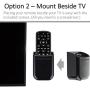 TotalMount Universal Remote Holder - Medium (Black)