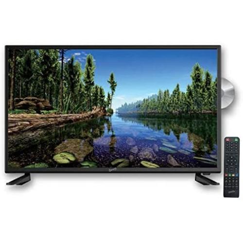 SuperSonic SC-3222 LED Widescreen HDTV 32'', Built-in DVD Player with HDMI - (AC Input Only): DVD/CD/CDR High Resolution and Digital Noise Reduction