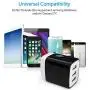 Wall Charger, Hootek 2Pack 3.1A 3 Port USB Plug Cube Wall Charger Adapter Charging Block Box Compatible iPhone 11 Pro XS MAX XR X 8 7 6S Plus, Samsung Galaxy S20 FE 5G S10 S9 S8/Note20 Ultra 5G 10 9 8