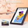 Fintie Folio Case for Samsung Galaxy Tab S6 Lite 10.4 2020 Model SM-P610 (Wi-Fi) SM-P615 (LTE) with S Pen Holder, Soft TPU Back Slim Fit Cover Auto Sleep/Wake, Purple