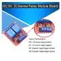 DaFuRui 4Pcs DC 5V 2 Channel Relay Module Board Shield with Optocoupler Support High/Low Level Trigger Compatible for Arduino