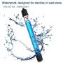 UV Germicidal Lamp UVC Light Bulb with Ozone Sterilization UV-C Sanitizer Wand Waterproof 5/20/60Minutes Timer (253.7nm with 185nm)