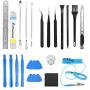 ORIA Precision Screwdriver Set, 86 in 1 with 57 Bits Repair Tool Kit, Portable Bag for Cellphone, Game Console, Tablet and Other Devices, Blue