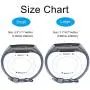 Pack 3 Silicone Bands for Fitbit Charge 4 / Fitbit Charge 3 / Charge 3 SE Replacement Wristbands for Women Men Small Large(Without Tracker) (Small: for 5.5''-7.1'' Wrists, Black+Navy Blue+Slate Grey)