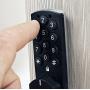FJM Security Products Combi-Cam E, 7910-K10, Electronic Cabinet Lock, Black Finish