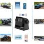 DUNTUO RV Wireless WiFi Hitch Backup Camera Magnetic Powered Battery Night Vision for RVs,Horsebox,Towing,Boat,5th Wheel Trailer -Compatible iSO Android Device APP