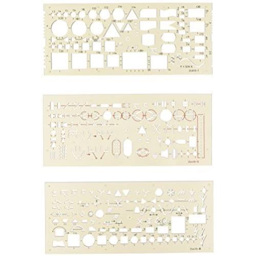 Koh-I-Noor- Set of 3 Electro Templates