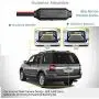 HD 1280x720p Reversing Camera Integrated in Number Plate Light License Rear View Backup Camera Waterproof Night Vision for Land Rover Freelander 2 Discovery 3 LR3 Discovery 4 LR4 Range Rover