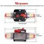Tuijodaix 2 Pack Inline 150A Circuit Breaker with Manual Reset Fuse Holder 150 amp for Car Audio Marine Boat Stereo Switch Inverter Replace Fuses Tuijodaix 2 Pack Inline 150A Circuit Breaker with Manual Reset Fuse Holder 150 amp for Car Audio Marine Boat Stereo Switch Inverter Replace Fuses