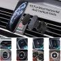 Phone Holder Car，Magnet Phone Holder for Car, Cell Phone Car Mount with 6 Strong Magnet, 360 Degrees Rotatable Car Phone Holder Magnetic Mount for Smartphone(Upgraded Clip, Easy to Use)