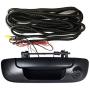 Omotor Tailgate Backup Camera for Dodge Ram 1500,2500,3500 2002-2009 Black Tailgate Backup Reverse Handle with Backup Camera