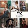 SKYWAY 5 Pack Blue Light Blocking Reading Glasses, Stylish Retro Computer Gaming Eyeglasses Women Men Spring Hinges Reader Lightweight Anti Glare（4.0X）