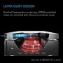 AC Infinity AIRCOM T10, Quiet Cooling Blower Fan System 17'' Front-Exhaust, for Receivers, Amps, DVR, AV Cabinet Components
