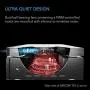 AC Infinity AIRCOM T10, Quiet Cooling Blower Fan System 17'' Front-Exhaust, for Receivers, Amps, DVR, AV Cabinet Components