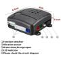 CarBest L232 3-Channel 1-Way Car Alarm Vehicle Security Keyless Entry System