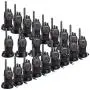 Retevis H-777 2 Way Radios Walkie Talkies Long Range,16CH Rechargeable Two Way Radios, Hand Free Walkie Talkies for Adults with USB Charging Base and Wall Adpter (Black, 20 Pack) Retevis H-777 2 Way Radios Walkie Talkies Long Range,16CH Rechargeable Two Way Radios, Hand Free Walkie Talkies for Adults with USB Charging Base and Wall Adpter (Black, 20 Pack)