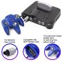 N64 Controller, iNNEXT Classic Wired N64 64-bit Gamepad Joystick for Ultra 64 Video Game Console (Blue)