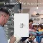 Lutron Ariadni/Toggler LED+ Dimmer | 150-Watt, Single-Pole/3-Way | AYCL-153P-IV | Ivory
