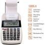 Victor 1205-4 12 Digit Portable Palm/Desktop Commercial Printing Calculator