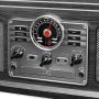 Victrola Nostalgic Classic Wood 6-in-1 Bluetooth Turntable Entertainment Center, Graphite (VTA-200B GH)