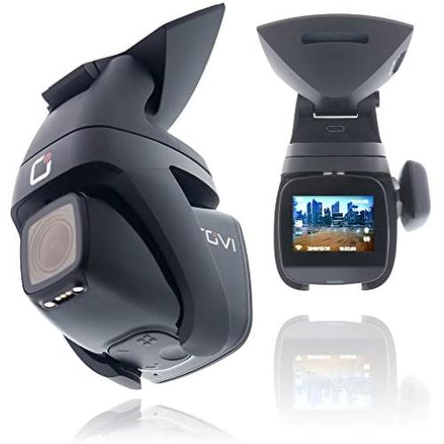 Rovi CL-6001 Magnetic Mount 1080p Full HD High Definition Panoramic Car Dash Camera Recorder with 1.5 Inch Wide Screen Wi-Fi, GPS, Loop Video Recording, Impact Detection and 360 Degree Rotation