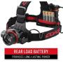 Coast HL8 615 Lumens, Focusing, 4 x AA Pure Beam Focusing LED Headlamp 19649