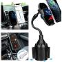 Wireless Car Charger TOOVREN Phone Mount Auto Clamping Fast Qi iPhone Car Charger Air Vent/Cup Holder for Car 10W Charging for iPhone 12/11 Pro Max/X/XR/8/7Plus,Samsung Note10+/s9,Google Pixel