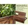 TESLYAR Natural Walnut Wood Phone Docking Station Hooks Key Holder Wallet Stand Watch Organizer Men Gift Husband Anniversary Birthday Nightstand Purse Father Graduation Male Travel Idea Gadgets Solid