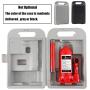 BAOSHISHAN 3 Ton Double Ram Bottle Jack 6-1/2'' to 16-1/2'' Lifting Range with Carrying Case