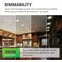 Sunco Lighting 16 Pack 6 Inch Slim LED Downlight, Baffle Trim, Junction Box, 14W=100W, 850 LM, Dimmable, 3000K Warm White, Recessed Jbox Fixture, IC Rated, Retrofit Installation - ETL & Energy Star