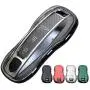 TPU car Key Cover for Porsche 2020 2021 Porsche Panamera Cayenne Macan 918 fit Keyless Entry Remote Key Black case Shell Bag TPU car Key Cover for Porsche 2020 2021 Porsche Panamera Cayenne Macan 918 fit Keyless Entry Remote Key Black case Shell Bag